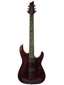 Schecter Hollywood Classic - B-Ware - USA Custom - Black Cherry