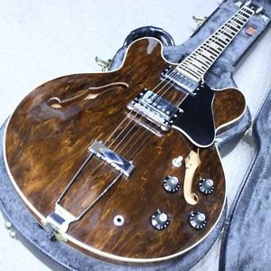 Gibson ES-335TD 1973-Walnut- Vintage is made of 1973 Electric Free Shipping