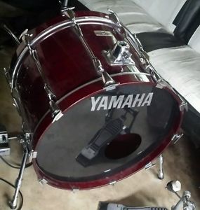 Drum Yamaha 22"× 14" kick bass recording mahogany