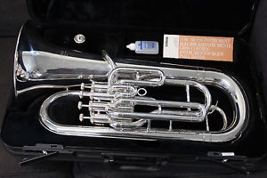 YAMAHA YEP321 Euphonium Baritone Horn YEP 321 horn SILVER GREAT Fast SHIP !!#1/8