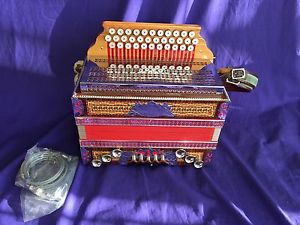 MELODIJA 34 NOTE 3 ROW HELIKON ACCORDION CFBb