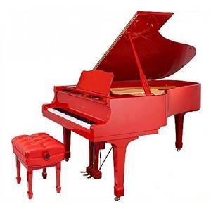 harrodser Grand Piano HG-158 Red Polished
