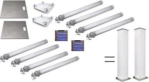 2x Global Truss 6.5ft Tube Totem Columns (pair) *MAKE OFFER* New w/ Warranty