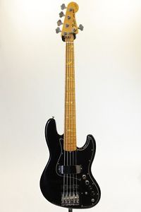Fender Marcus Miller Jazz Bass V Black Ash Body Used Electric Bass Guitar Japan