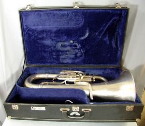 Euphonium Besson New Standard Baritone Tuba Silver Horn