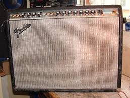 1970's Fender Vibrosonic Silverface Amplifier / One 15 Inch Speaker with HUGE ORANGE MAGNET