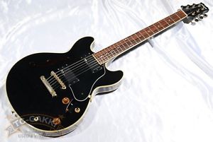 1990's YAMAHA SAS-II /BL Semi Hollow Guitar Free Shipping