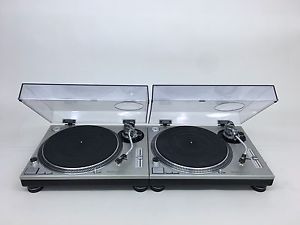 TECHNICS SL-1200 MK2 PAIR Turntables in Great Condition