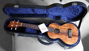 Kamaka HF-2LK Koa Super Concert Ukulele Long Neck With Kamaka Hardshell Case