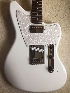 JazzCaster Guitar (Warmoth Body/Mighty Mite Neck) With New Gig Bag!