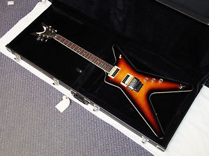 DEAN ML 79 F electric GUITAR in Trans Brazilia TBZ ML79 new w/ CASE - Floyd Rose