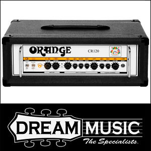 Orange CR120HBLK Crush Pro 120W Solid State Guitar Head Amplifier BLACK RRP$999