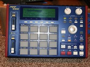 Aka MPC 1000 Blue with 3 CF cards and 700mb sounds samples songs