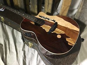 Luna Vista  MUSTANG Grand Concert Acoustic-Electric Guitar