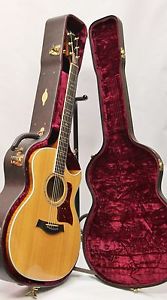 Acoustic Guitar TAYLOR 614 CE Grand Auditorium n Hard Shell Case Model 961217114