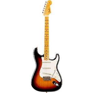 Fender Custom Shop Postmodern Journeyman Relic Stratocaster Maple Fingerboard Electric Guitar 3-Color Sunburst