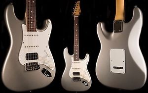 Suhr Classic Pro Metallic Series INCA SILVER Electric Guitar HSS