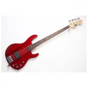 ESP AP Red Ash Body Red Used Electric Bass Guitar with Hard Case Deal Japan F/S