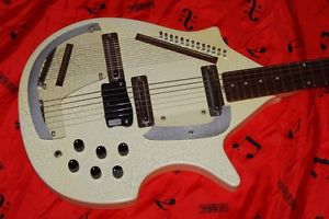 COLLINS SITAR GUITAR*SUPER RARE MODEL*FINE VINTAGE SIXTIES SITAR TONE*