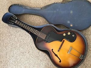 1962 Gibson ES-120T Sunburst Thinline Archtop Hollowbody Guitar w Original Case