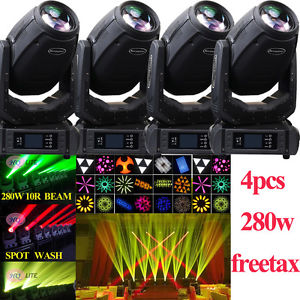 280W 10R Beam Spot Wash Zoom Moving Head Light Beam Head Moving stage lighting