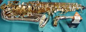 Selmer Silver & Gold Alto Sax & Selmer Paris Mpce.