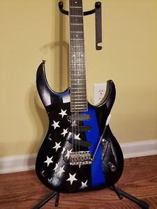 The 2016 BLUE LINE Charity Guitar Auction by AxeWarrior.com - FREE Shipping