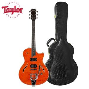 Taylor Guitars JB-T3 Electric Guitar with Deluxe Brown Hard-Shell Case
