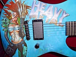 LTD Custom Heavy Metal 1  Made in Korea ONE OF A KIND 6-string Guitar    Awesome