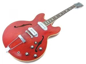 Gibson ES-330TDC Vintage Cherry 1966 Made Used Electric Guitar W Hard Case Japan