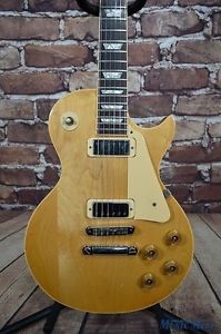 Vintage 1981 Gibson Les Paul Deluxe Natural Electric Guitar w/OHSC, Clean!