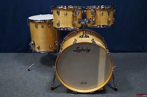 Ludwig USA Classic Maple Shellset in "Natural Maple"  -  22,12,13,16"