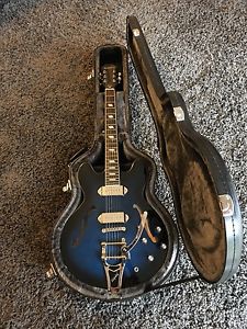 Epiphone Gary Clark Jr Casino electric guitar with Bigsby and hardshell case
