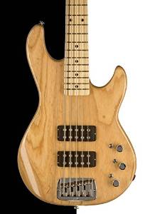G&L USA L-2500 Electric 5 String Bass, Natural Ash, Maple