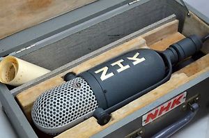 AIWA VM-17 BROADCASTING MODEL VINTAGE RIBBON MICROPHONE MIC RCA 77DX CLONE