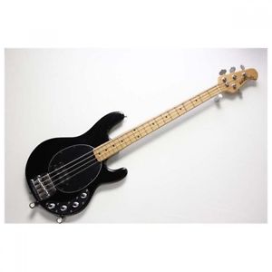 Musicman Sting Ray EX Black Used Electric Bass Guitar With Soft Case Deal Japan