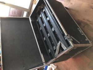 Colorblock LED Fixture Package (43), PSU's, and cases