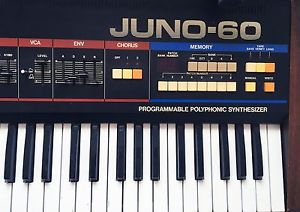 Roland Juno 60 with Midi - Vintage Analog Synth Keyboard Juno60 106 JX Jupiter