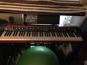 Korg SV-1 73 Key RED VERSION with KORG Carry Case