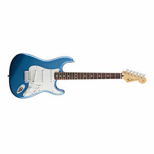 Fender Standard Stratocaster Guitar Rosewood Lake Placid Blue DEMO