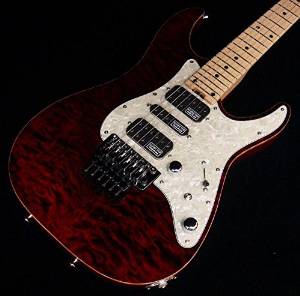 Free Shipping Schecter Ex-v-24/ctm FRT Blackcherry/maple 2012 Guitar