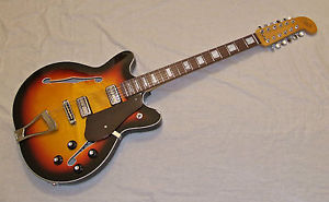 Custom Fender Coronado 12 String, TV Jones SuperTrons, Warmoth XII 65' Neck