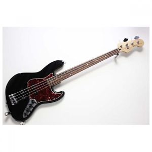 Fender Mexico Deluxe Active Jazz Bass Black Used Electric Bass Guitar Deal Japan