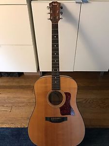 1996 Taylor 420 Curly Maple Acoustic Electric Guitar With Case - beautiful!!