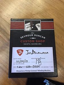 Joe Bonamassa Limited Signature Seymour Duncan '59 Pick Ups Discontinued Model