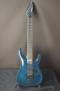 Used! ESP Japan -Edwards- Kiko Loureiro Guitar E-KL-170SE Blue ANGRA MEGADETH