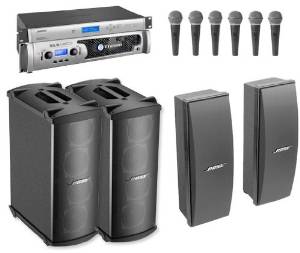 Bose 402 Speaker Public Address PA System for Gymnasiums, Arenas and Stadiums