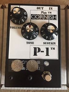 Pete Cornish Battery Free P-1 Distortion Fuzz Muff Pedal