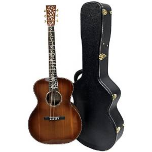 Martin GP-42 European Spruce Grand Auditorium Acoustic Electric Guitar Toasted Burst w/ Case (23 of 50)