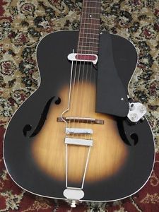 May Bell Style 84 w/PU Hollow Guitar Free Shipping Vintage
